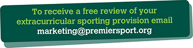 To receive a free review of your extracurricular sporting provision email marketing@premiersport.org